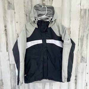 Columbia Women’s Size Medium Full Zip & Snap Closure Hooded Jacket